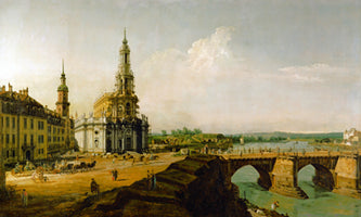 Dresden, Blick vom Elbe-Ufer