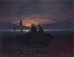 Mondschein auf ruhigem Meer, 1822
