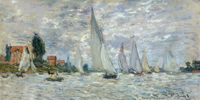 Le barche, regate ad Argenteuil von Claude Monet