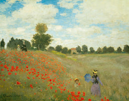 Mohnfeld bei Argenteuil