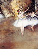 Zwei Tänzerinnen auf der Bühne