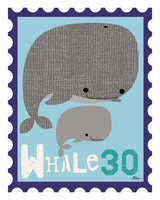 Animal Stamps - Whale