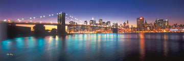 New York City by twilight