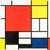 Komposition mit Rot, Gelb, Blau und Schwarz. 1921