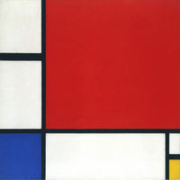 Komposition mit Rot, Gelb und Blau. 1930