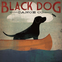Black Dog Canoe (Detail, 1.0)