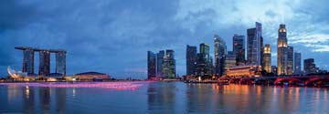 Panorama of Singapore