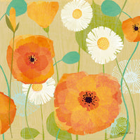 Daisies and Poppies I