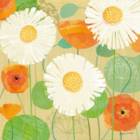 Daisies and Poppies II