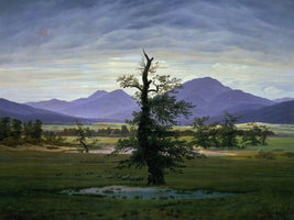 Der einsame Baum - Caspar David Friedrich