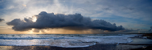 L’orage arrive sur Groix, 19h02