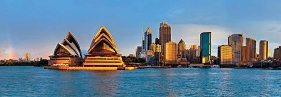 Sydney circular quay panorama