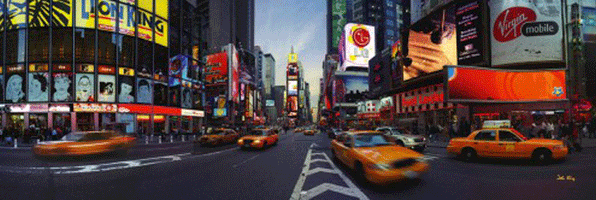 Time Square panorama