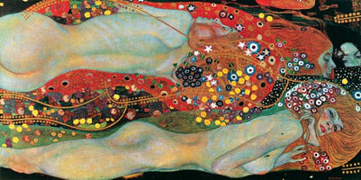 Wasserschlangen II von Gustav Klimt